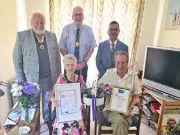 Childhood sweethearts in Cambuslang celebrate 60 years of marriage