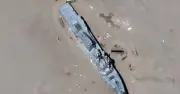 China Builds US Warship Replica for Target Practice in Desert