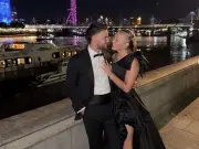 Chris Hughes teases proposal to JoJo Siwa after one year of dating