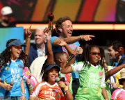 Chris Martin's World Cup half-time show rebukes Trump