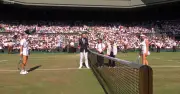 Clare Balding Blown Away by Wimbledon Mic'd Umpire Decision