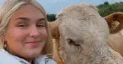 Clarkson's Farm Star Harriet Cowan Ditches Overalls for Stylish Summer Outfit