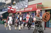 Cold War Steve's Haaland High Street Invasion for Norway v England