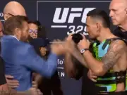 Conor McGregor Slaps Max Holloway in Heated Face-Off Ahead of UFC Rematch