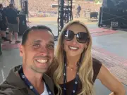 Coronation Street star Catherine Tyldesley meets Luke Combs after ticket mix-up