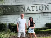 Coronation Street's Andy Whyment gives daughter Hollie tour of ITV soap set