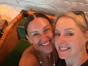 Coronation Street's Sally Dynevor enjoys last night in LA after Matty Healy wedding