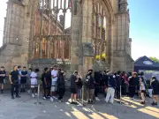 Crowds Gather for Dave's Hot Chicken Opening in Liverpool