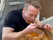 Dad breaks Guinness World Record by eating 15 fish fingers in 60 seconds