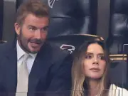 David and Victoria Beckham Lead WAGs at England vs Argentina World Cup Semi-Final