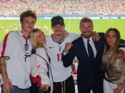 David Beckham Celebrates England Win with Family Photo Amid Brooklyn Feud