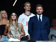David Beckham Sings National Anthem Passionately at England World Cup Match