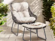 Debenhams Cuts Garden Chair and Footrest Set Price by £190