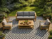 Debenhams Cuts Price of XL Waterproof Rug by £17 for Summer Garden