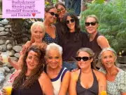 Denise Welch shares 'magical three days' at son Matty Healy's LA wedding