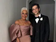 Denise Welch shares stunning wedding snaps after son Matty Healy marries