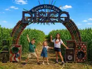 Disco Themed Maize Maze Opens Near Manchester for Summer Holidays