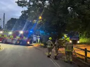 Disposable barbecue sparks wildfire at Welsh beach, crews respond