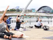 Dog on the Tyne festival returns to Newcastle Quayside with yoga and walks