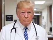 Donald Trump Shares AI Doctor Video Offering 'Treatment' for Critics