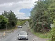 Driver injured after ladders from van smash into car on Blaen-Afon Road