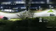Drunk driver caught on CCTV flying through air before crash