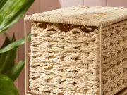 Dunelm £30 Wavy Edge Woven Storage Drawers Ideal for Small Spaces