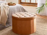 Dunelm Faux Leather Ottoman Half Price: £20 with Storage