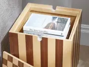 Dunelm's Chessboard Side Table: Stylish Storage for Board Game Lovers