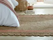 Dunelm's Grace Jute Rug Reduced by £179 in Clearance Sale