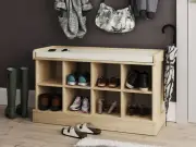 Dunelm's Kempton Shoe Bench: 20% Off, Organises Shoes in Small Spaces