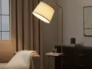 Dusk's 'elegant' floor lamp with side table drops to under £100
