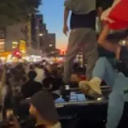 Egyptian fans clash with police in London after World Cup win