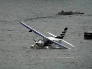 Eight Rescued After Seaplane Crashes into East River in New York