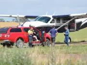 Emergency Services Respond to Skydiving Incident at Langar Airfield