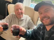 Emmerdale's Danny Miller supported over emotional tribute to famous dad