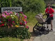 Emmerdale's Isabel Hodgins Takes Baby Daughter to ITV Soap Set for First Time