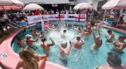 England and Norway fans descend on Miami for World Cup quarter-final party