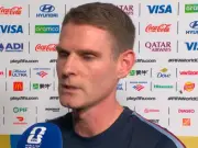 England coach Anthony Barry fights back tears in BBC interview