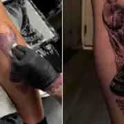 England Fan Gets £550 World Cup Champions Tattoo Before Semi-Final