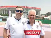 England Fan Hopes for 'Last Minute Miracle' as Pal Attends World Cup Match Without Him