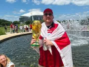 England fan slept on airbed for 6 months to save £15,000 for World Cup