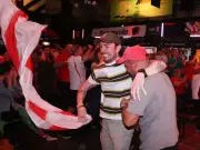 England Fans Celebrate World Cup Win at BOXPARK Liverpool