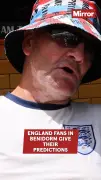 England Fans in Benidorm Predict Argentina Semi-Final Outcome