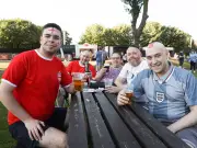 England Fans' World Cup Heartbreak: 25 Photos from Aintree