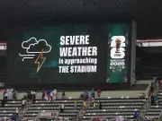 England vs Mexico World Cup match delayed by storm at Azteca Stadium
