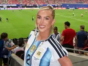 English WAG Supports Argentina at World Cup Despite Playing for England