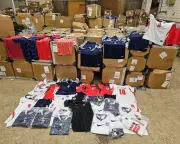 Fake football shirts worth £5.5m seized in UK counterfeiting raid