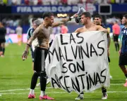 Falklands bowler calls Argentina World Cup banner 'disappointing'