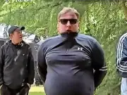 Far-right protester accused of abusing partners amid rally hypocrisy